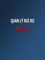 Bài giảng quản lý dự án  chương 5   GS TS  bùi xuân phong