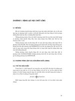 Các nguyên lý của dòng chảy chất lỏng và sóng mặt trong sông, cửa sông, biển và đại dương   chương 5