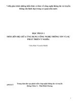 Công nghệ thông tin cho lãnh đạo trong cơ quan nhà nước