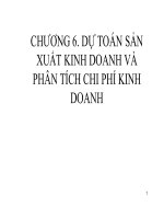 Bài giảng tài chính doanh nghiệp  chương 6   GV  đào lan phương