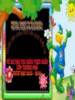 GIÁO án mầm NON dê CON NHANH TRÍ KHU RỪNG bí ẩn 