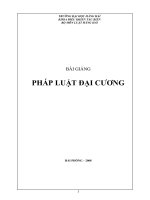 Giáo trình pháp luật đại cương   đh hàng hải