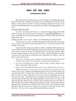 Tài liệu thực tập môn khoa học trái đất 2010   bản đồ địa hình