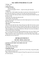 đặc điểm tình hình của lớp 