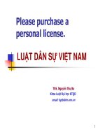 Pháp luật đại cương (ths  nguyễn thu ba)   chương 6