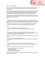 ĐỀ THI CHỌN học SINH GIỎI QUỐC GIA SINH học lớp 12 năm 2005 