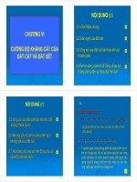 Bài giảng địa kỹ thuật  chương 6 (phần 1)