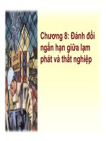 Đánh đổi ngắn hạn giữa lạm phát và thất nghiệp