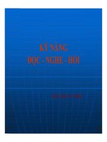 Bài giảng kỹ năng đọc   nghe   hỏi   học viện tư pháp