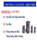 Vật lý đại cương   chương 2  vật dẫn   điện môi