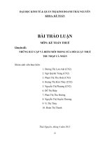 những bất cập và điểm mới trong sửa đổi luật thuế  thu nhập cá nhân