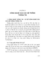 Giáo trình các hệ thống thông tin quản lý  phần 2   PGS TS  đoàn phan tân