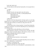 CHẤT màu THỰC PHẨM