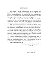 Báo cáo tốt nghiệp ngành khoa học môi trường  đánh giá ảnh hưởng của hoạt động khai thác mỏ than phấn mễ tới môi trường