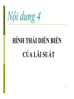 Bài giảng kinh tế học tiền tệ   ngân hàng  nội dung 4   TS nguyễn thị thư