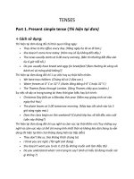 Kiến thức cơ bản về thì hiện tại đơn trong tiếng Anh