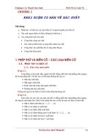 Tài liệu xác suất thống kê   lê anh vũ