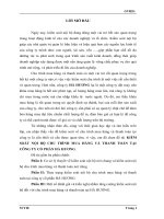 KIỂM SOÁT nội bộ CHU TRÌNH MUA HÀNG và THANH TOÁN tại CÔNG TY cổ PHẦN hà HƯƠNG