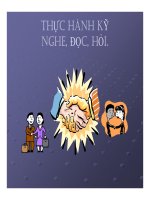 Bài giảng thực hành kỹ nghe, đọc, hỏi   ths  nguyễn hữu ước