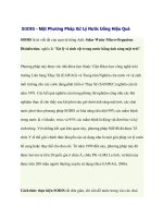 SODIS   một phương pháp xử lý nước uống hiệu quả 
