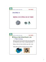 Bài giảng máy điện   chương 10  động cơ công suất nhỏ