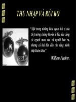 Phân tích đầu tư chứng khoán