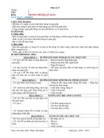 giáo án toàn tập mỹ thuật lớp 8 năm 2015 