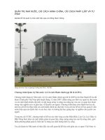 QUẢN TRỊ NHÀ nước, cải CÁCH HÀNH CHÍNH, cải CÁCH PHÁP LUẬT và tư PHÁP 