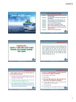 Bài giảng kinh tế xây dựng  chương 8   NCS ths  đặng xuân trường 