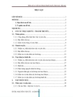 Đồ án  khảo sát cơ cấu trục khuỷu thanh truyền, nắp thân máy và xylanh