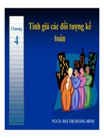 Bài giảng nguyên lý kế toán  chương 4   PGS TS mai thị hoàng minh