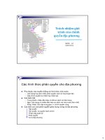 Bài giảng quản trị nhà nước   bài 7  trách nhiệm giải trình của chính quyền địa phương 