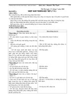 thiết kế bài giảng tập đạo đức tuần 4