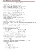 Một số bài tập toán nâng cao