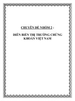 Tiểu luận  diễn biến thị trường chứng khoán việt nam