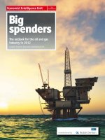 Big spenders the outlook for the oil and gas industry in 2012 