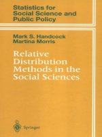 Relative distribution methods in the social sciences