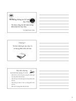 Bài giảng hệ thống thông tin kế toán  chương 5   GV  nguyễn quốc trung 