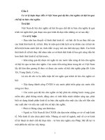 Cơ sở lý luận thực tiễn ở Việt Nam quá độ lên chủ nghĩa xã hội bỏ quachế độ tư bản chủ nghĩa