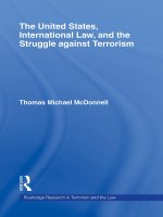 The united states, international law, and the struggle against terrorism