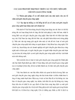 CÁC GIẢI PHÁP hỗ TRỢ PHÁT TRIỂN các tổ CHỨC môi GIỚI CHUYỂN GIAO CÔNG NGHỆ 