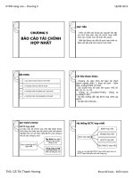 Bài giảng kế toán doanh nghiệp nâng cao  chương 5   cồ thị thanh hương