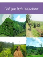 Bài thuyết trình cảnh quan huyện thanh chương