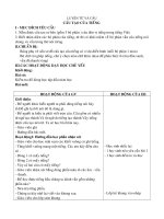 thiết kế bài giảng tiếng việt luyệ từ và câu