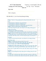 CÂU hỏi TRẮC NGHIỆM tập HUẤN AN TOÀN TRONG nổ mìn có đáp án 