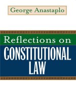 Reflections on constitutional law