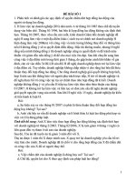 Đề bài  các quy định về quyền chấm dứt hợp đồng lao động của người sử dụng lao động