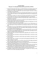 Câu hỏi lý thuyết tổng quan về các biện pháp thương mại liên quan đến đầu tư (IRTMs) 