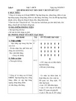 GIÁO án lớp 5 TUẦN 6 đội HÌNH đội NGŨ TRÒ CHƠI 