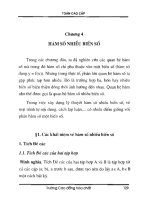 Ebook toán cao cấp  phần 2   trương minh chính